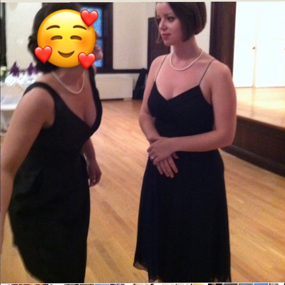 Vintage Anne Klein 100% silk LBD - Picture 5 of 9